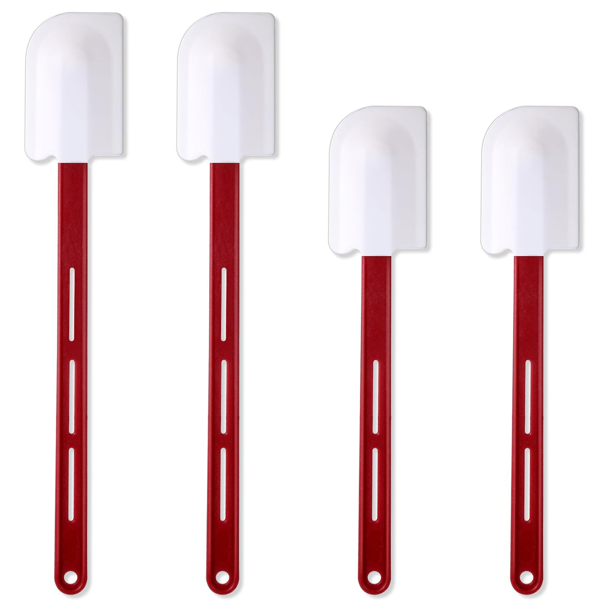 Norme silicone spatula 14-inch design A close-up for precise scraping.