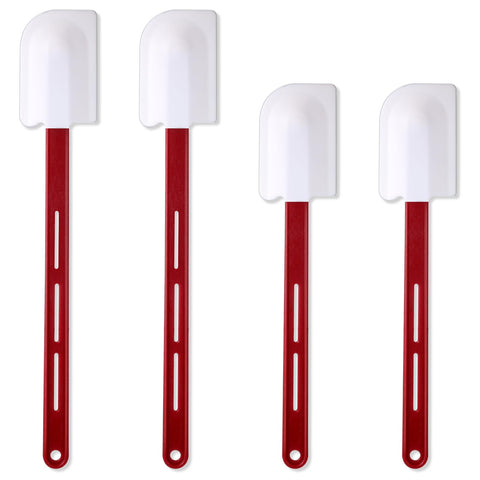 Norme silicone spatula 14-inch design A close-up for precise scraping.