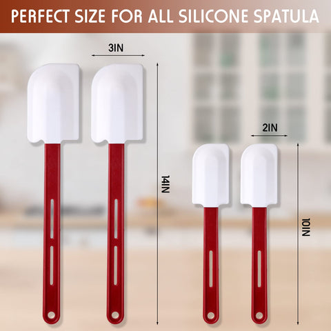 Norme silicone spatula 14-inch head for large batches and thorough mixing