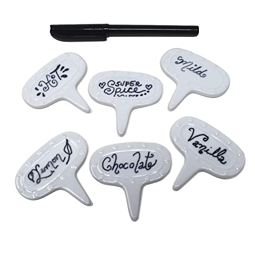Norpro 347 cheese-marker-set displayed on a cheese board for labeling