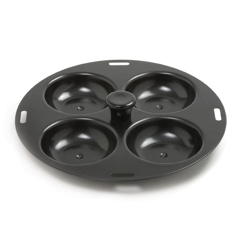 Norpro 992 poacher top view shows easy egg release for perfect breakfasts.