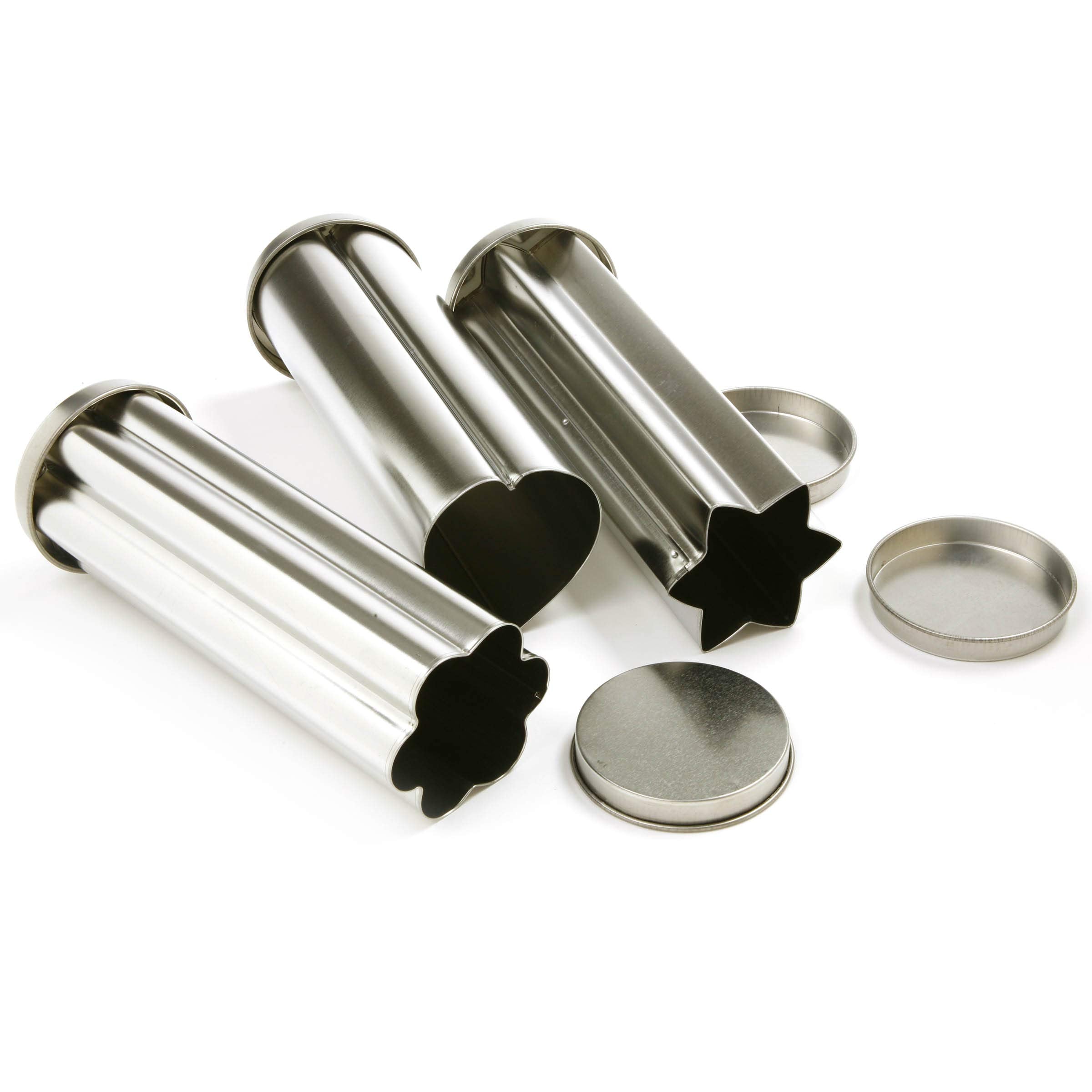 Norpro Canape Bread Molds heart loaf ideal for refined bite-size hors d'oeuvres.