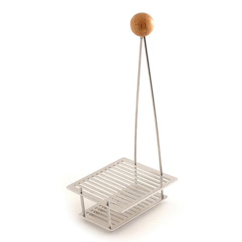 Norpro canning lid rack compact size fits small countertops and cupboards.