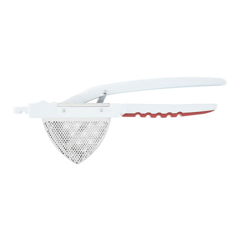 Norpro Deluxe Jumbo Potato Ricer perforated sides for effortless pressing