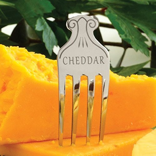 Norpro cheddar marker helps guests identify sharp flavors on party boards