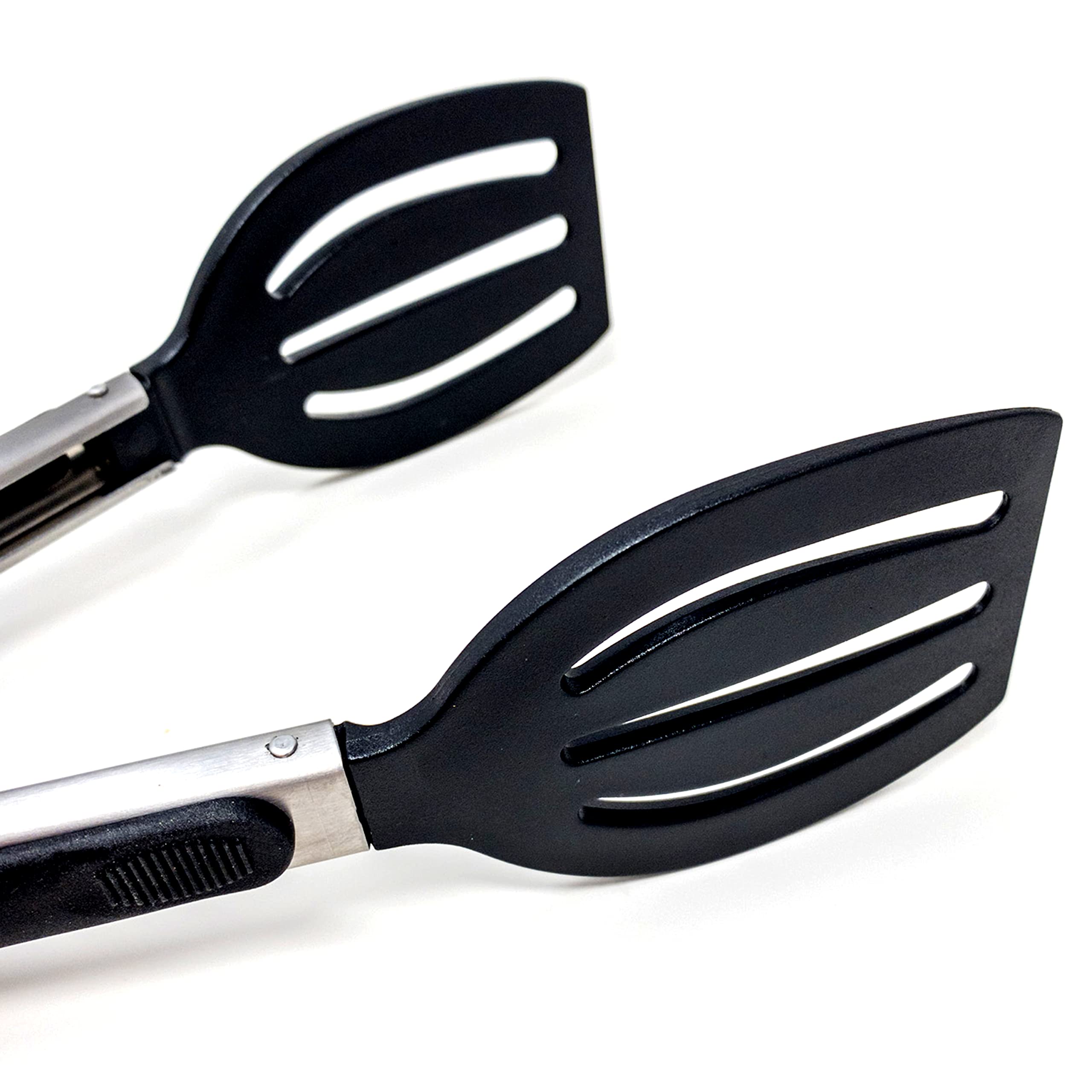 Norpro Grip-EZ 9 inch spatula tong compatible with all nonstick cookware.