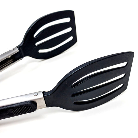 Norpro Grip-EZ 9 inch spatula tong compatible with all nonstick cookware.