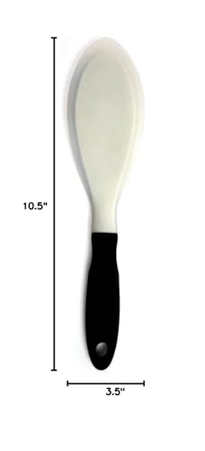 Norpro Grip EZ spatula is dishwasher safe for easy cleanup after cooking.