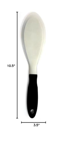 Norpro Grip EZ spatula is dishwasher safe for easy cleanup after cooking.