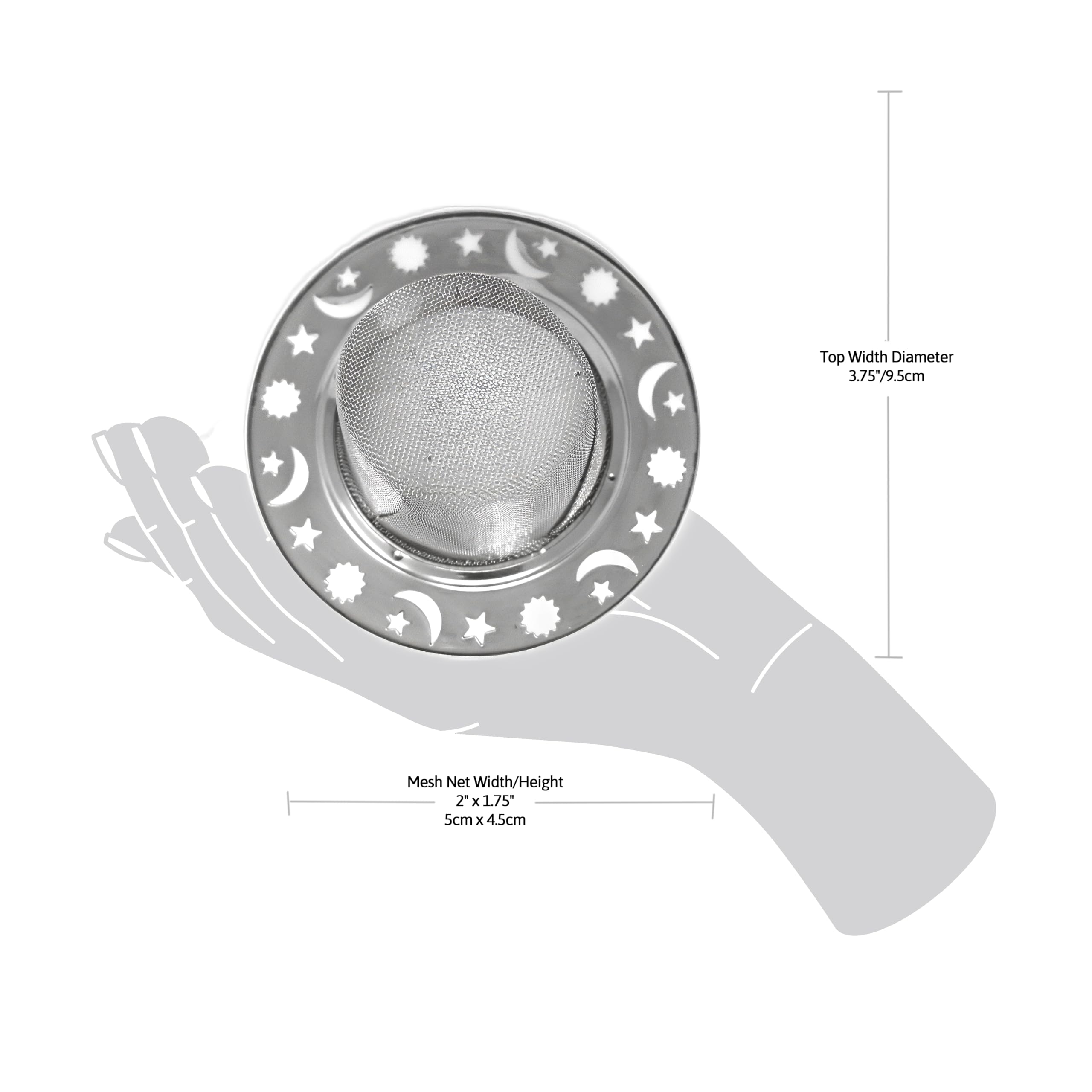 Ideal for layering loose teas to craft personalized blends with Norpro infuser.