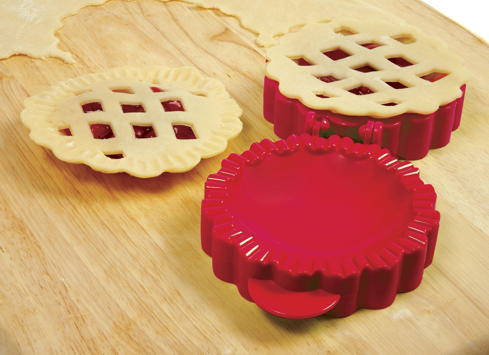 Norpro lattice mini pie mold cleanup and storage is simple after use