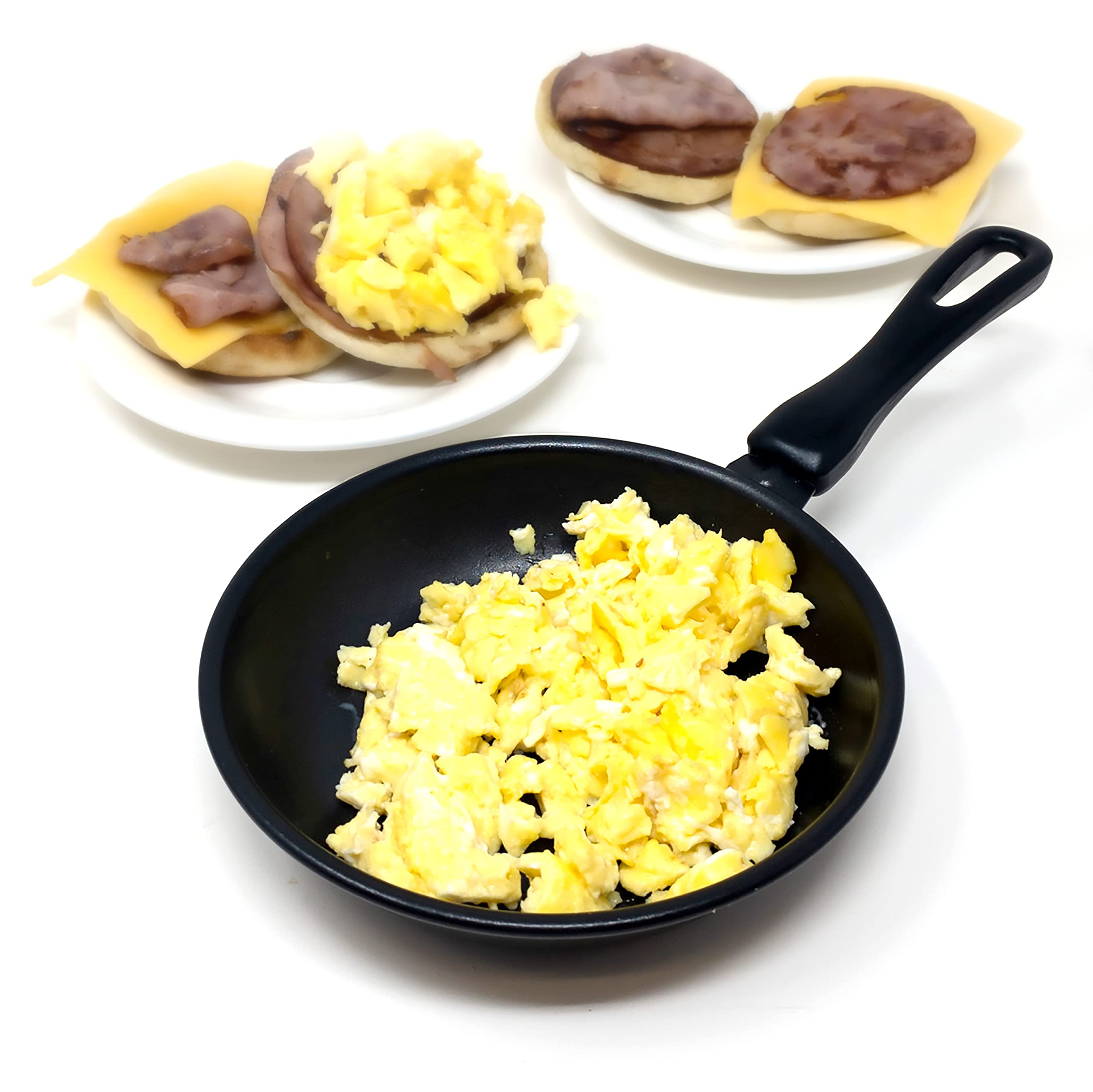 Norpro mini nonstick pan ideal for seafood portions with clean release.