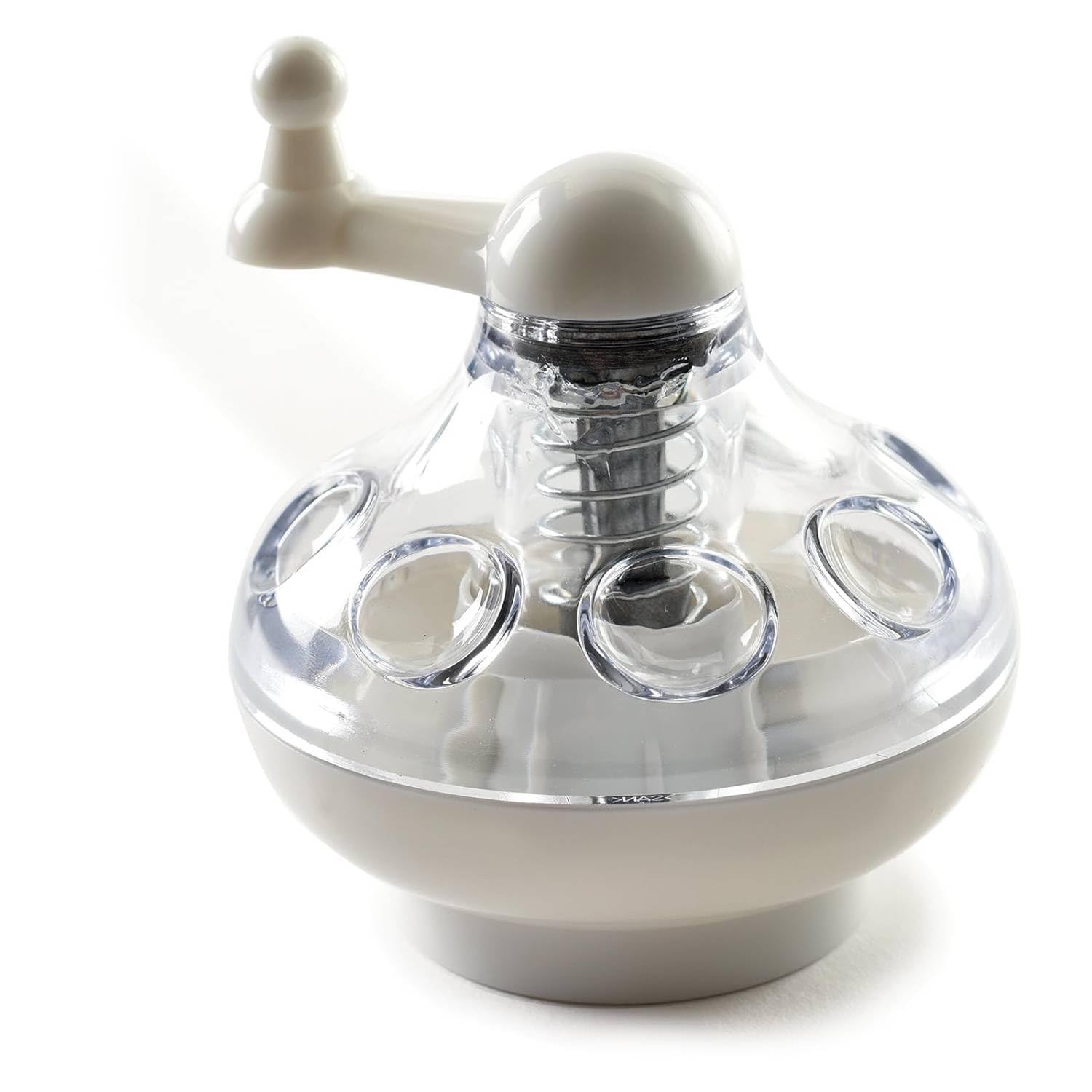 Norpro Nutmeg Grinder compact body enables safe, fresh nutmeg grating at home.