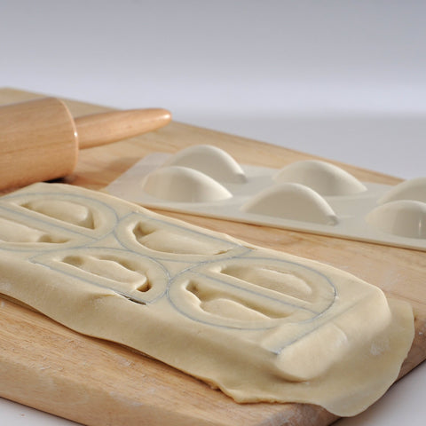 Norpro pierogi maker aluminum construction lasts through many batches