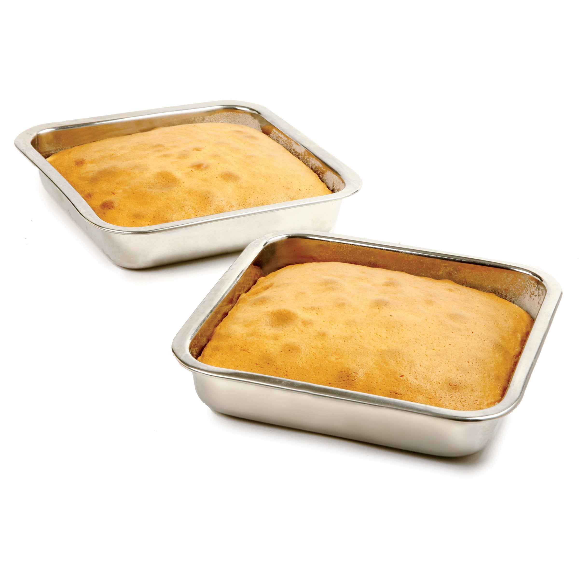Norpro square pan supports versatile bakes from cinnamon rolls to casseroles