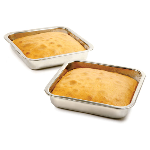 Norpro square pan supports versatile bakes from cinnamon rolls to casseroles