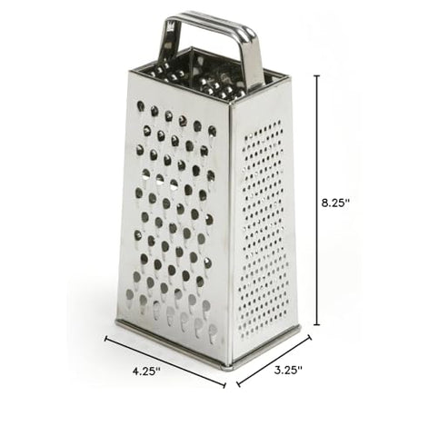 Norpro stainless steel grater in kitchen ready for everyday tasks