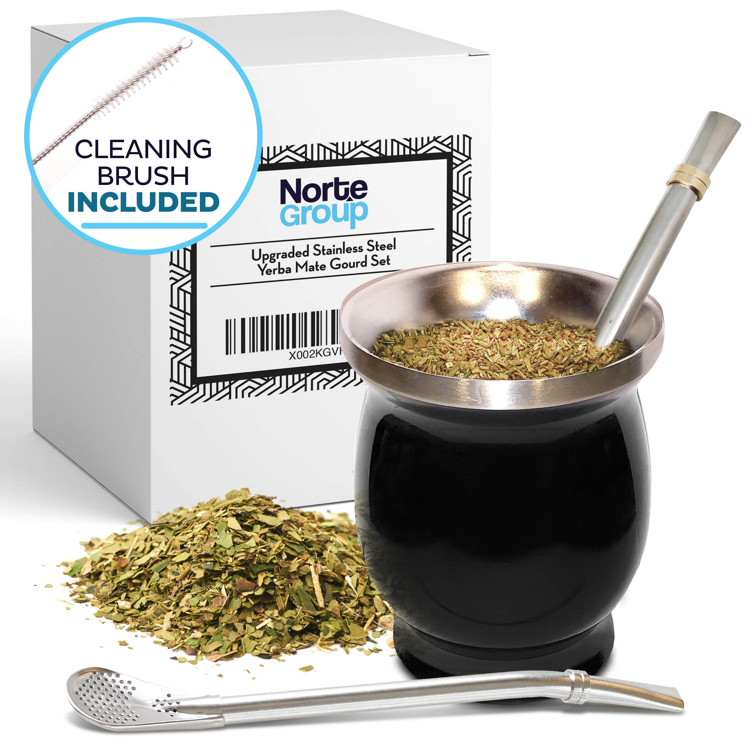 Norte Yerba Mate Cup Kit packaging showcases premium design