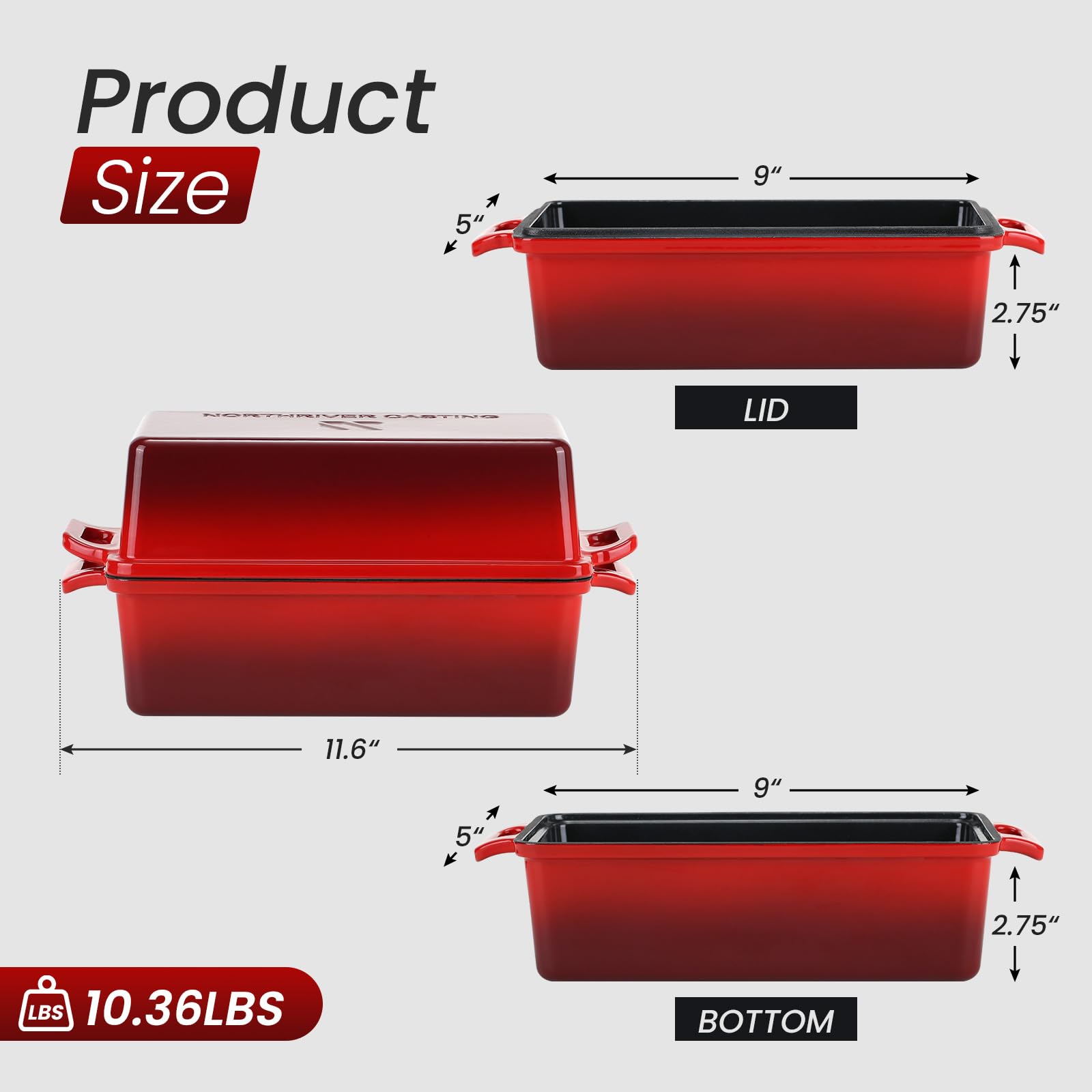 Northriver Casting bread crust closeup showing even browning