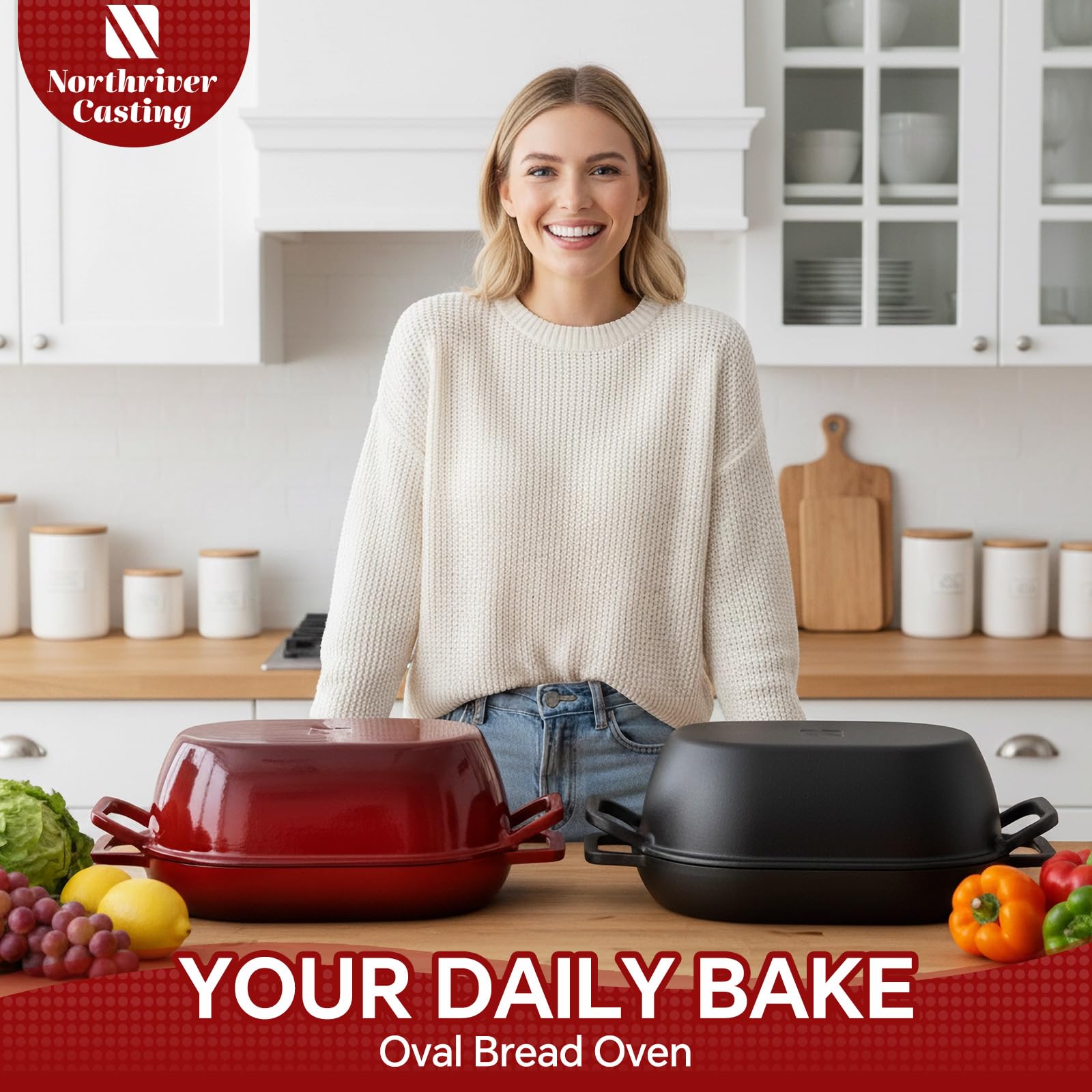 Northriver Casting ideal gift for bread lovers who value slow, comforting home meals