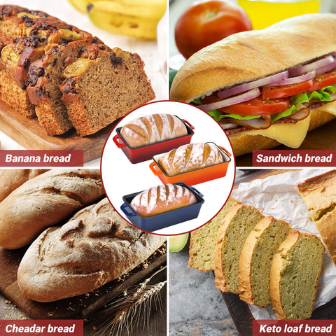 Northriver Casting oven-safe up to 500F for diverse recipes