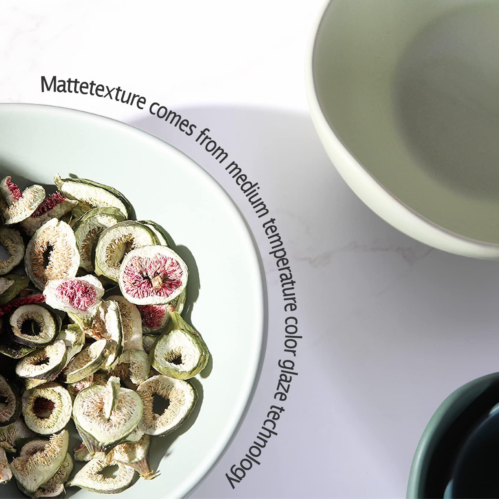 Notakia restaurant-ready bowls in green offer stylish serving options.