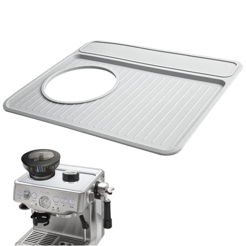 NOTSEK Breville tamping mat for 870/880, top view keeps workspace clean during tamping