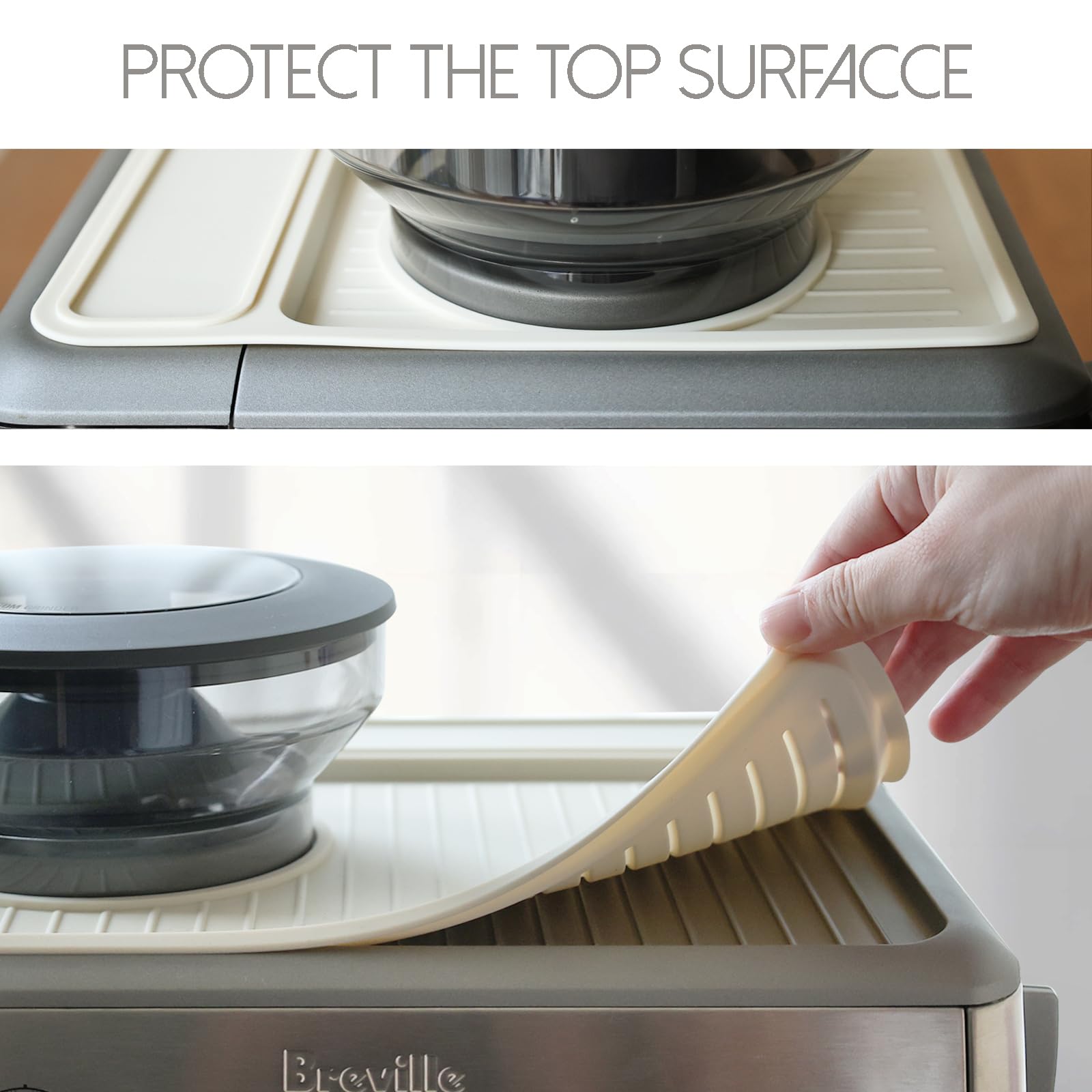 NOTSEK tamping mat is dishwasher-safe for easy cleaning after use.