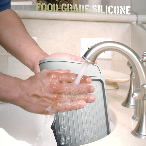 NOTSEK Food-grade silicone tamping mat in grey for long-term use