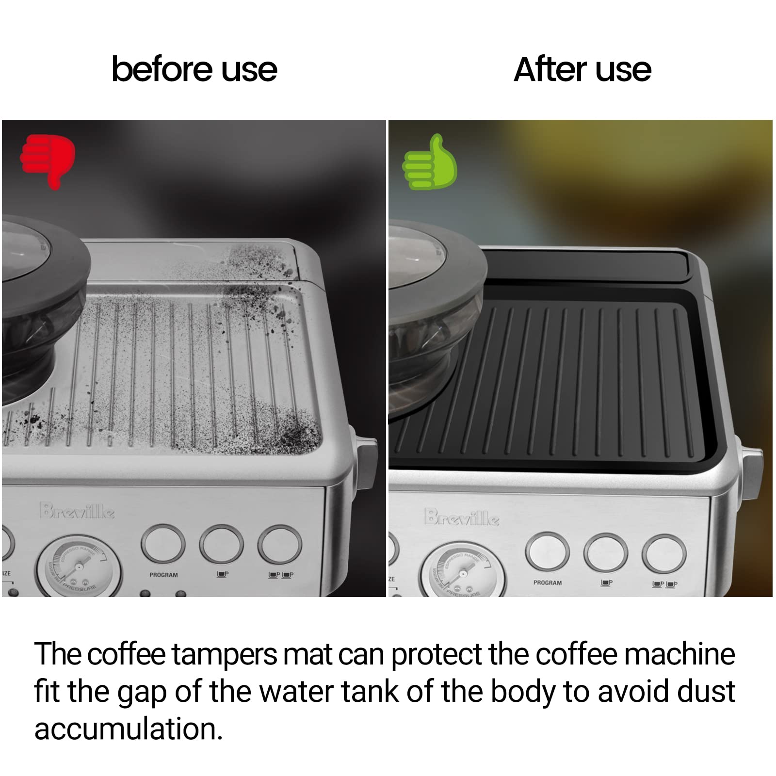 NOTSEK tamping mat made of food grade silicone for odorless, durable use