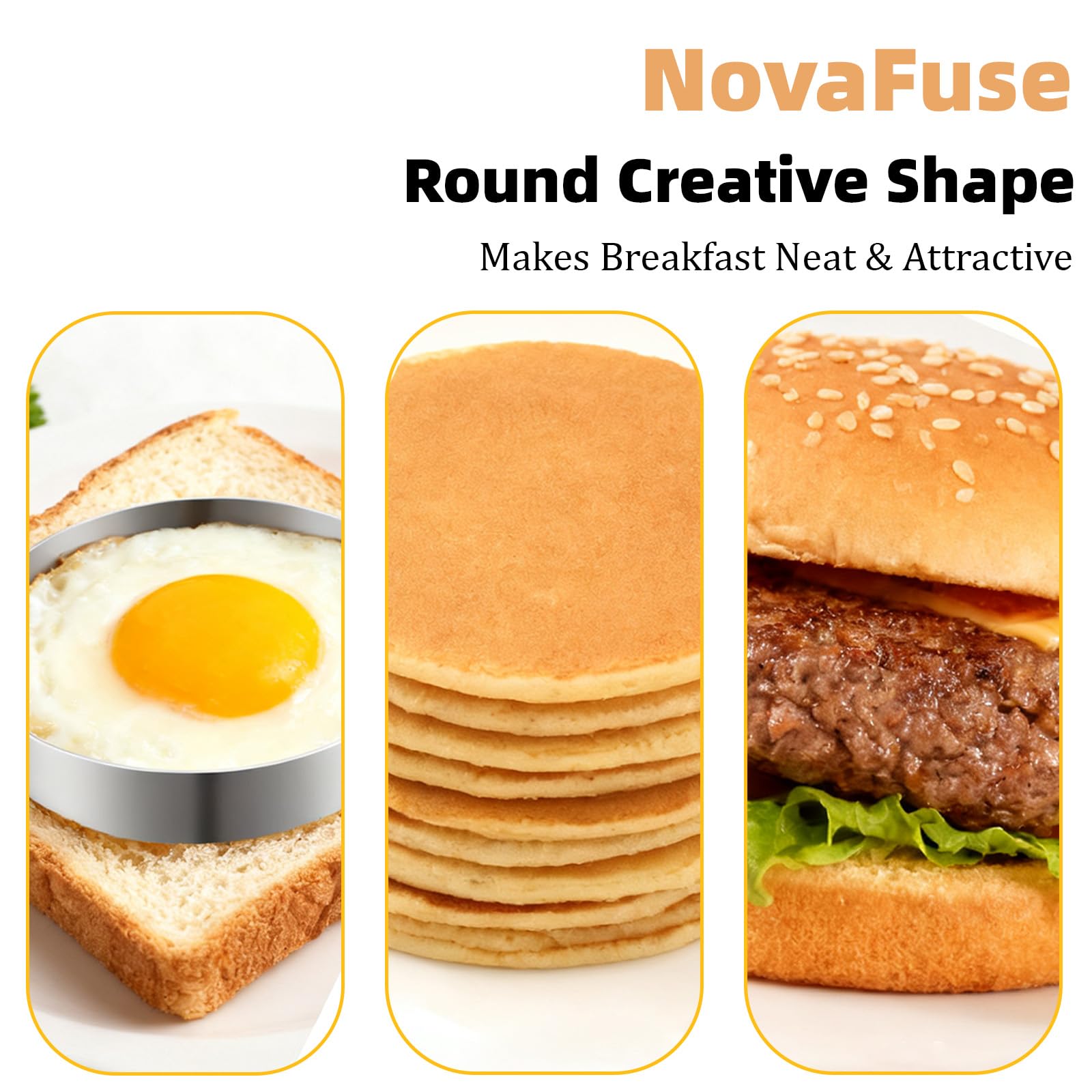 NovaFuse dishwasher-safe egg mould emphasizes quick cleaning after cooking