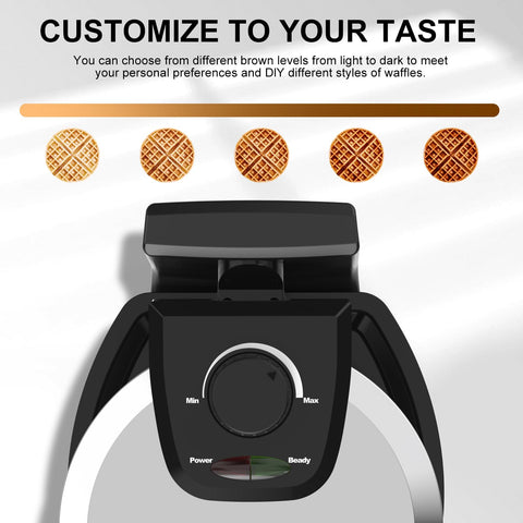 Novalife waffle maker removable drip tray for simple cleanup.
