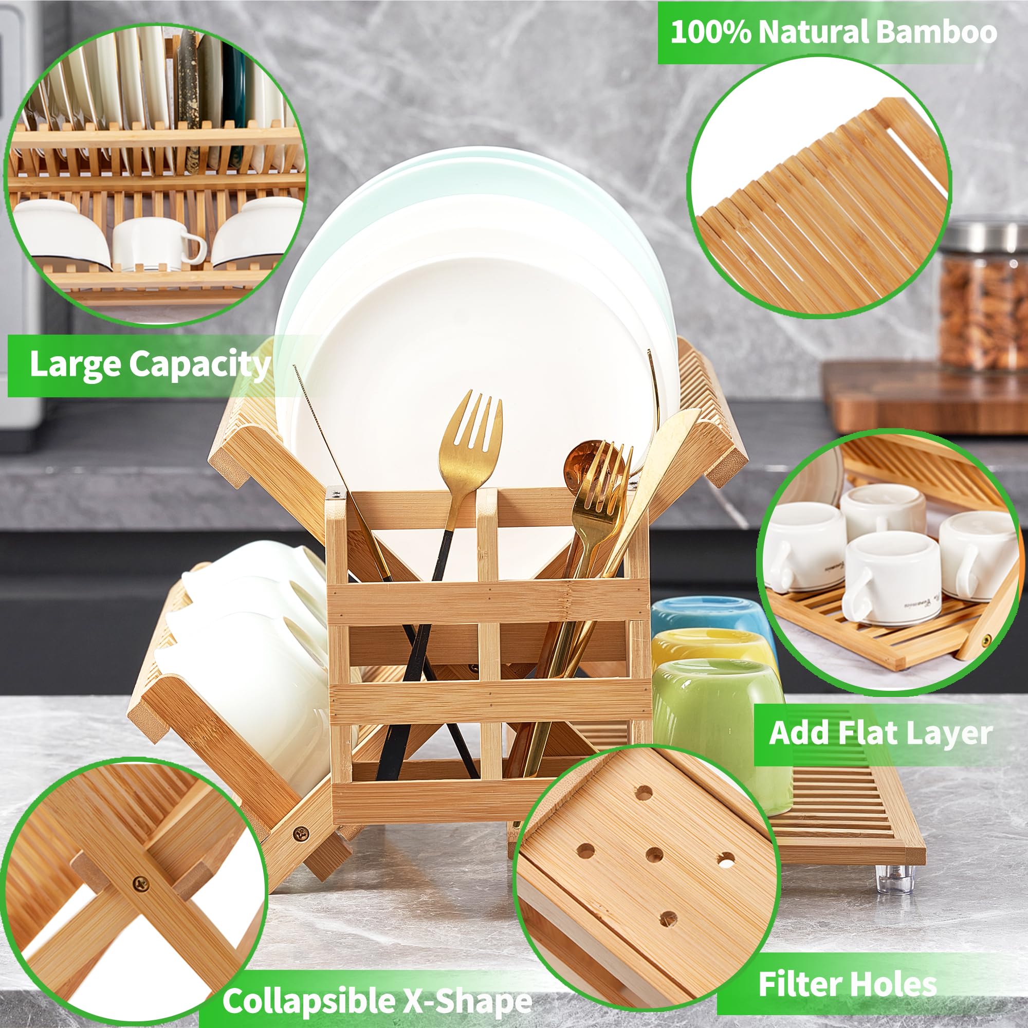 NOVAYEAH natural bamboo material offers a sustainable kitchen upgrade