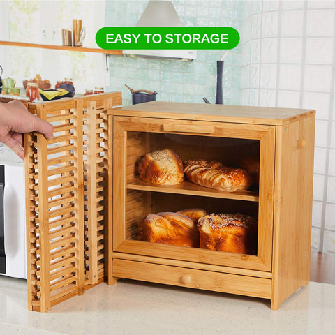 NOVAYEAH bamboo rack doubles as stylish decor and organizer