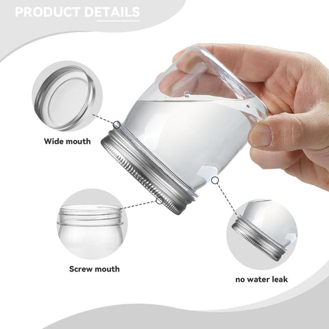 novelinks jar with airtight lid for secure slime storage