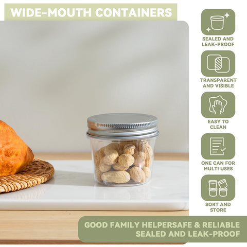 Novelinks airtight jar keeps dry goods fresh and flavorful.