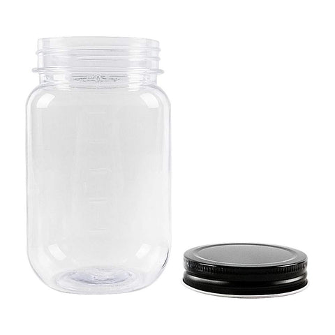novelinks snack storage clear jar filled with treats for quick access