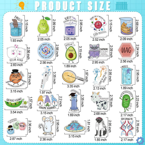 Noveread fridge magnets with chemistry puns keep grocery lists visible and add science flair.