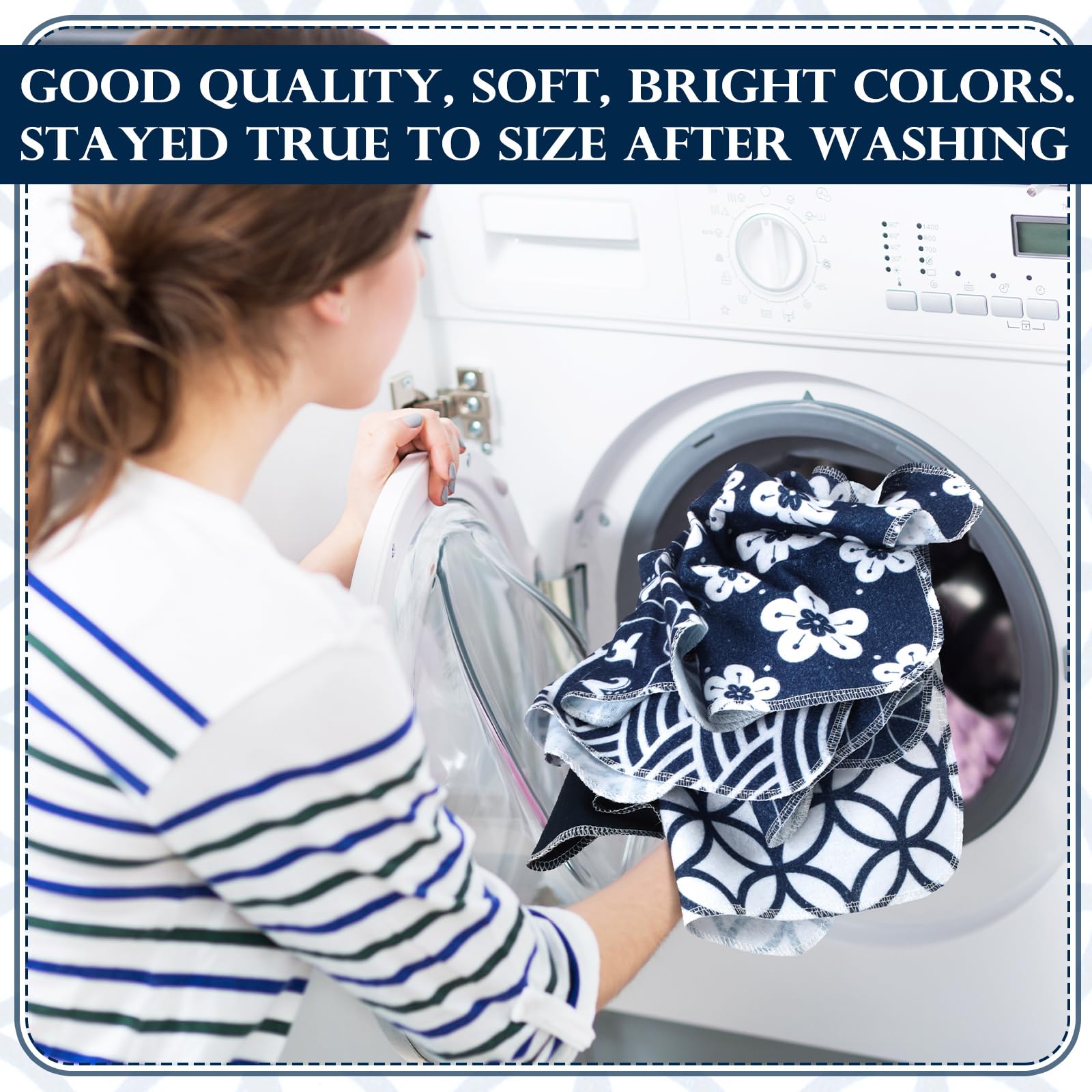 Noveread gift-ready cotton napkins ideal for housewarming and sustainable living