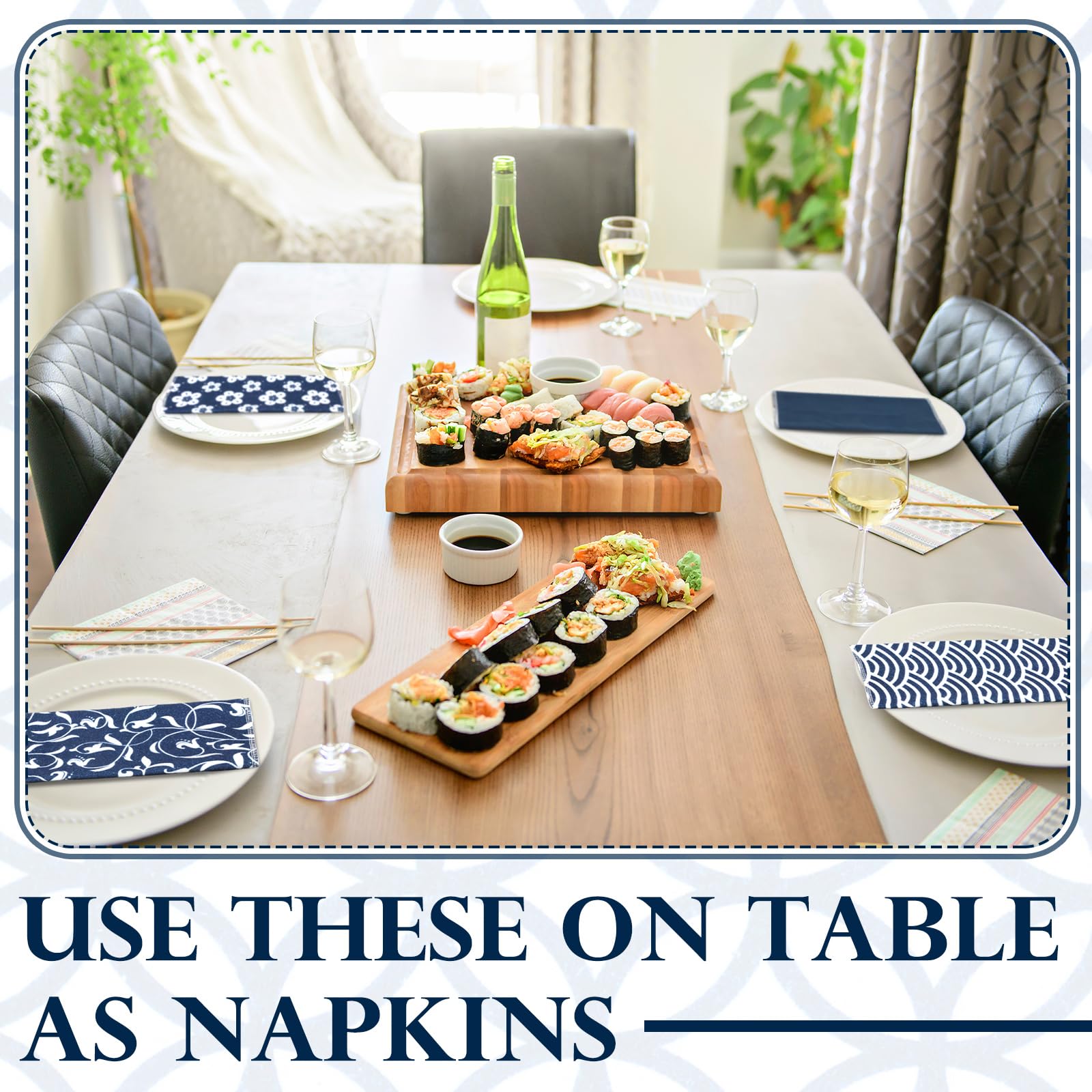 Noveread patterned decorative towels add style while drying hands