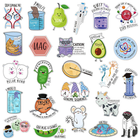 Noveread punny chemistry fridge magnets set decorates the fridge and holds notes securely.