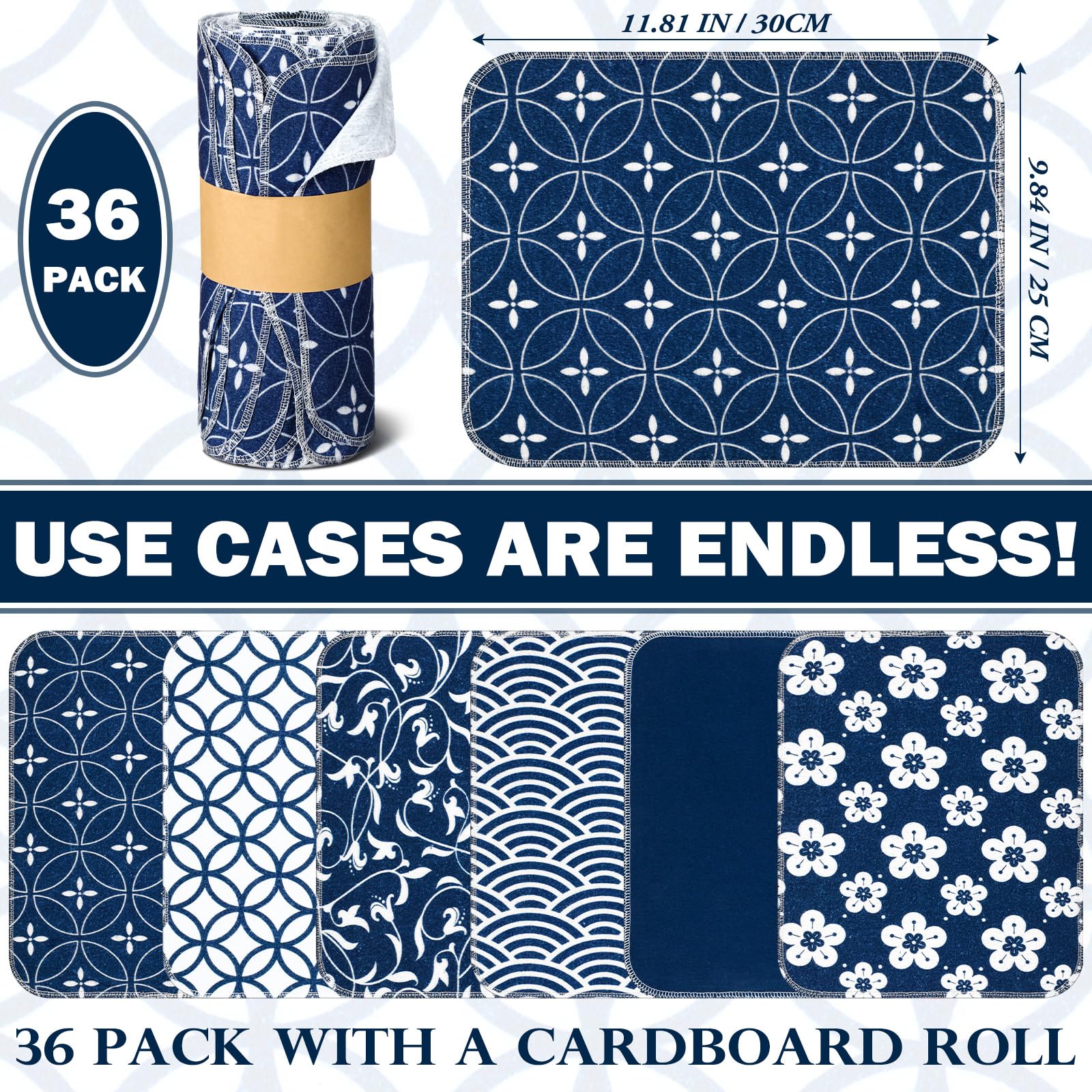 Noveread travel-friendly towels suited for picnics camping and on-the-go cleanup