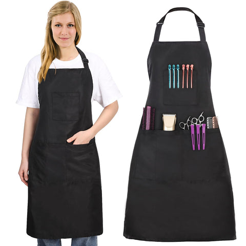 Noverlife hair stylist apron adjustable neck strap for a customizable, comfortable fit.