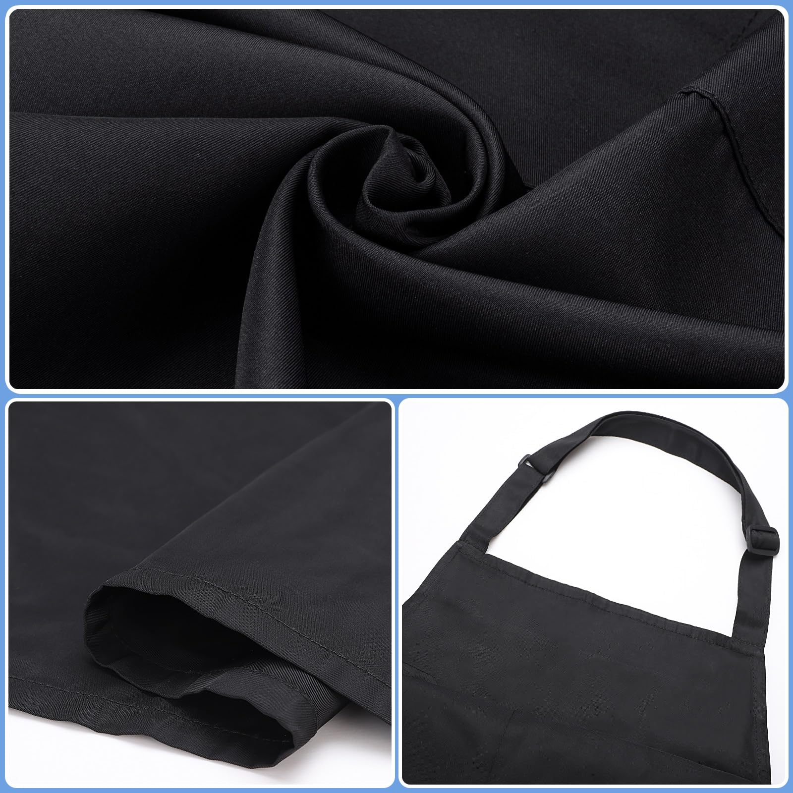 Noverlife hair stylist apron durable polyester fabric resists splashes and dye.