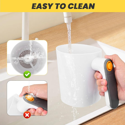 NOWHYX flour shovel included for fast flour transfer.