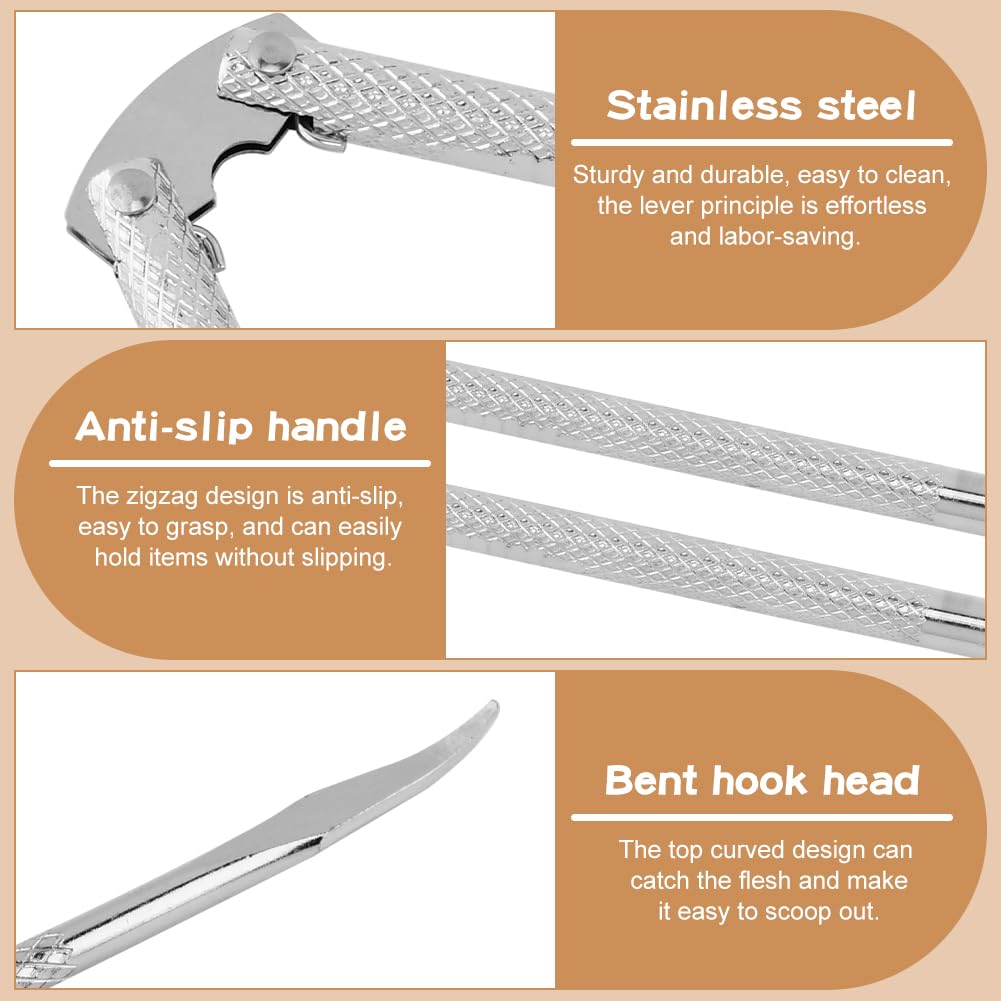 NOWHYX nutcracker grip demonstrates smooth handling to prevent hand scratches.