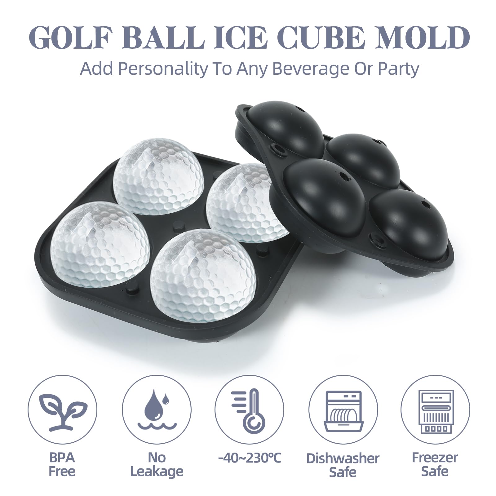 NowMaithis golf gift pack ice mold ideal for golf lovers and entertaining.