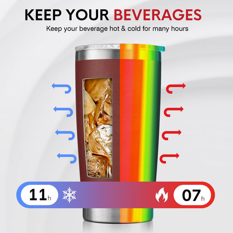 NOWWISH double-wall tumbler preserves hot drinks and prevents condensation