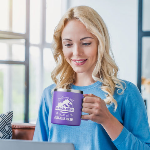 NOWWISH Mamasaurus mug suitable for a cozy morning break