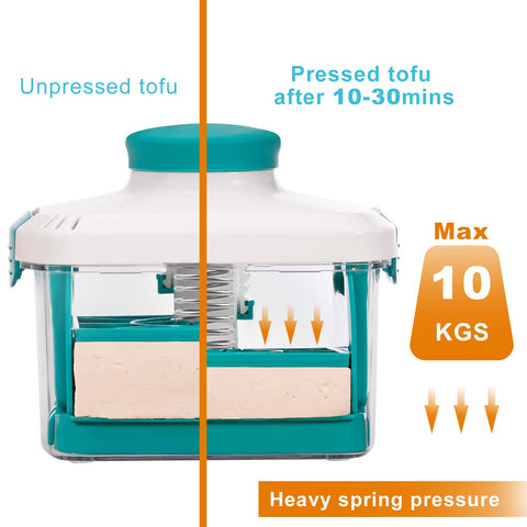 NOYA water catcher with depth marks helps track texture during draining.